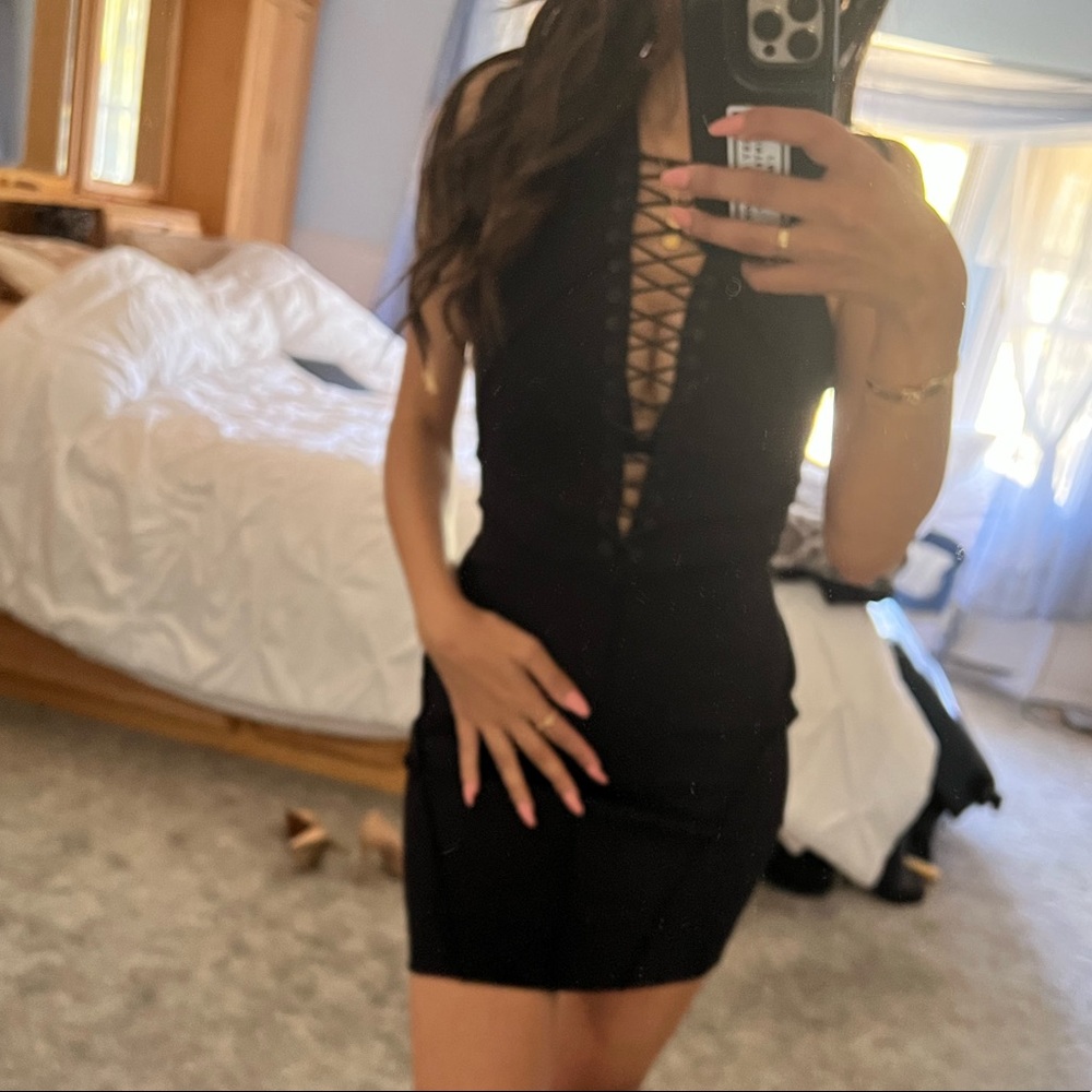 Nasty gal black lbd mini